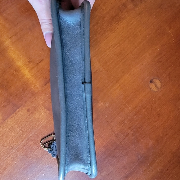 Vintage Coach Chunky Case EUC Gray Leather w hangtag and original sales tag 7165 - Picture 11 of 14